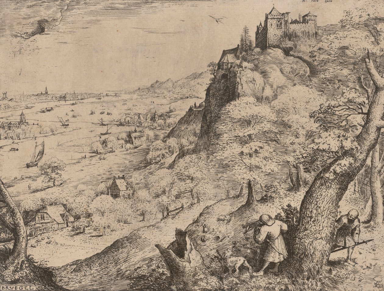 La chasse au lapin, 1560 - Pieter Bruegel the Elder