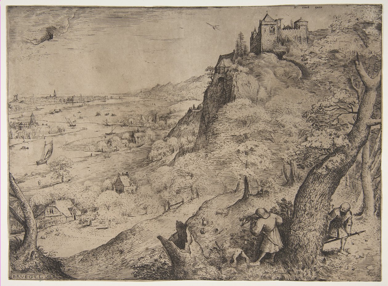 La chasse au lapin - Pieter Bruegel the Elder