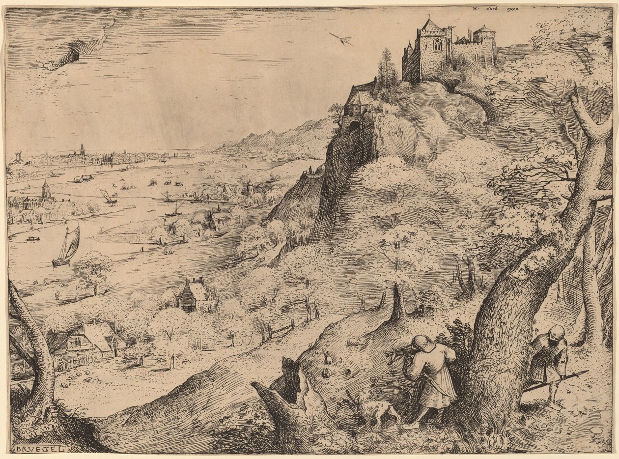Les Chasseurs de Lapins - Pieter Bruegel the Elder