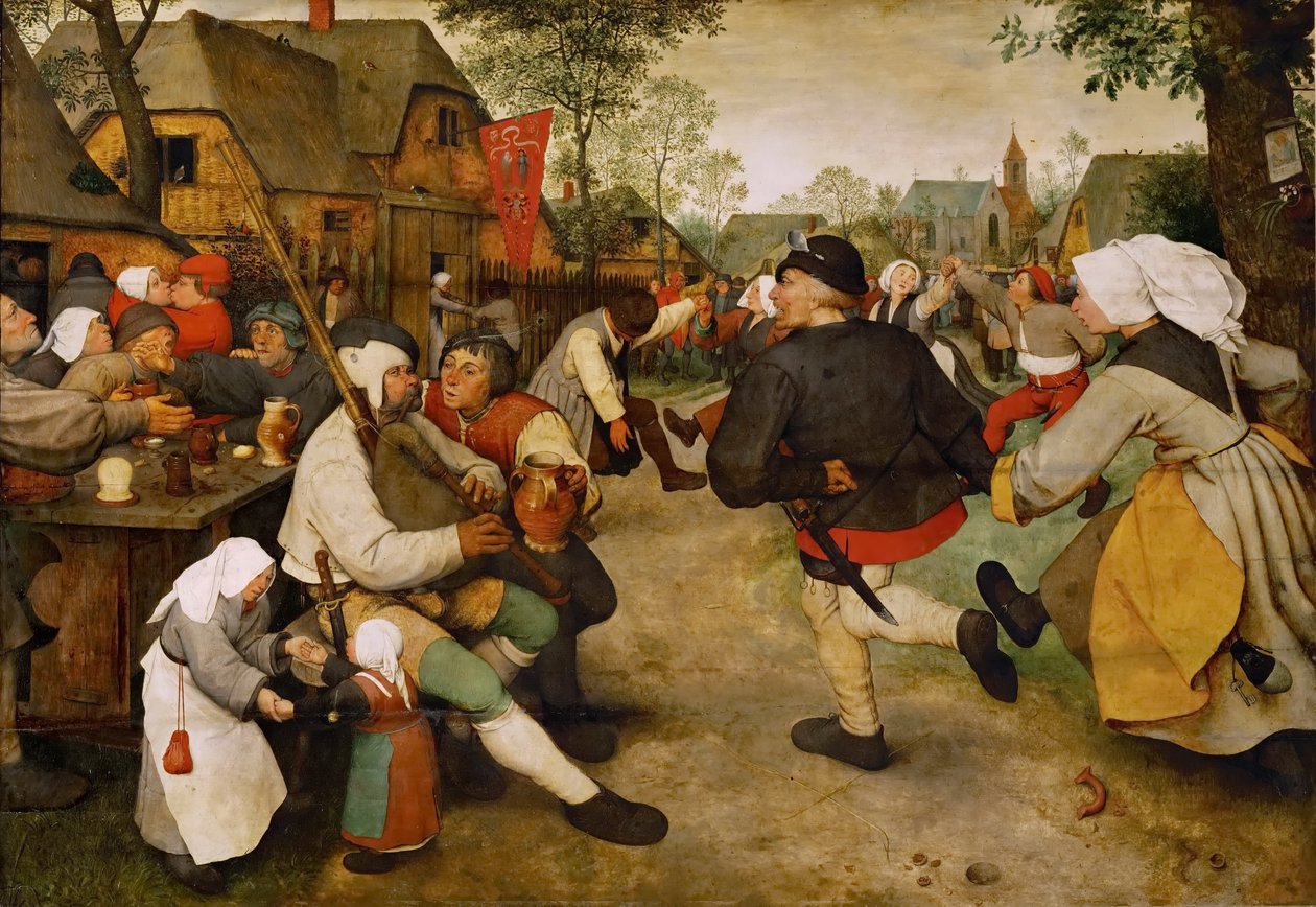 Allemand : Bauerntanz La danse paysanne - Pieter Brueghel the Elder