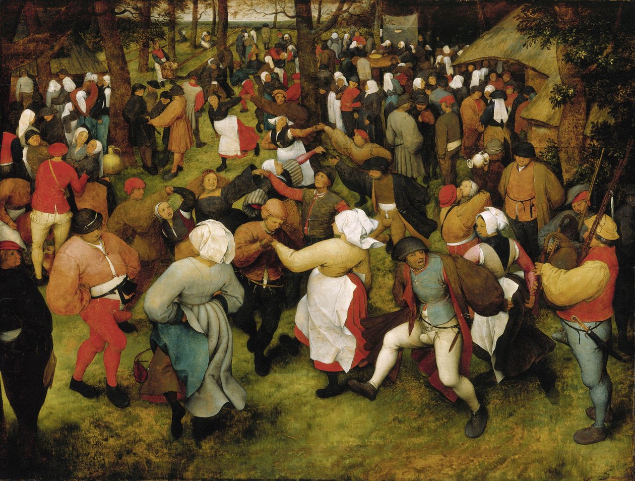 La danse de mariage - Pieter Brueghel the Elder