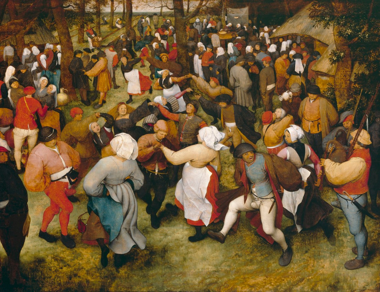 La danse de mariage - Pieter Brueghel the Elder