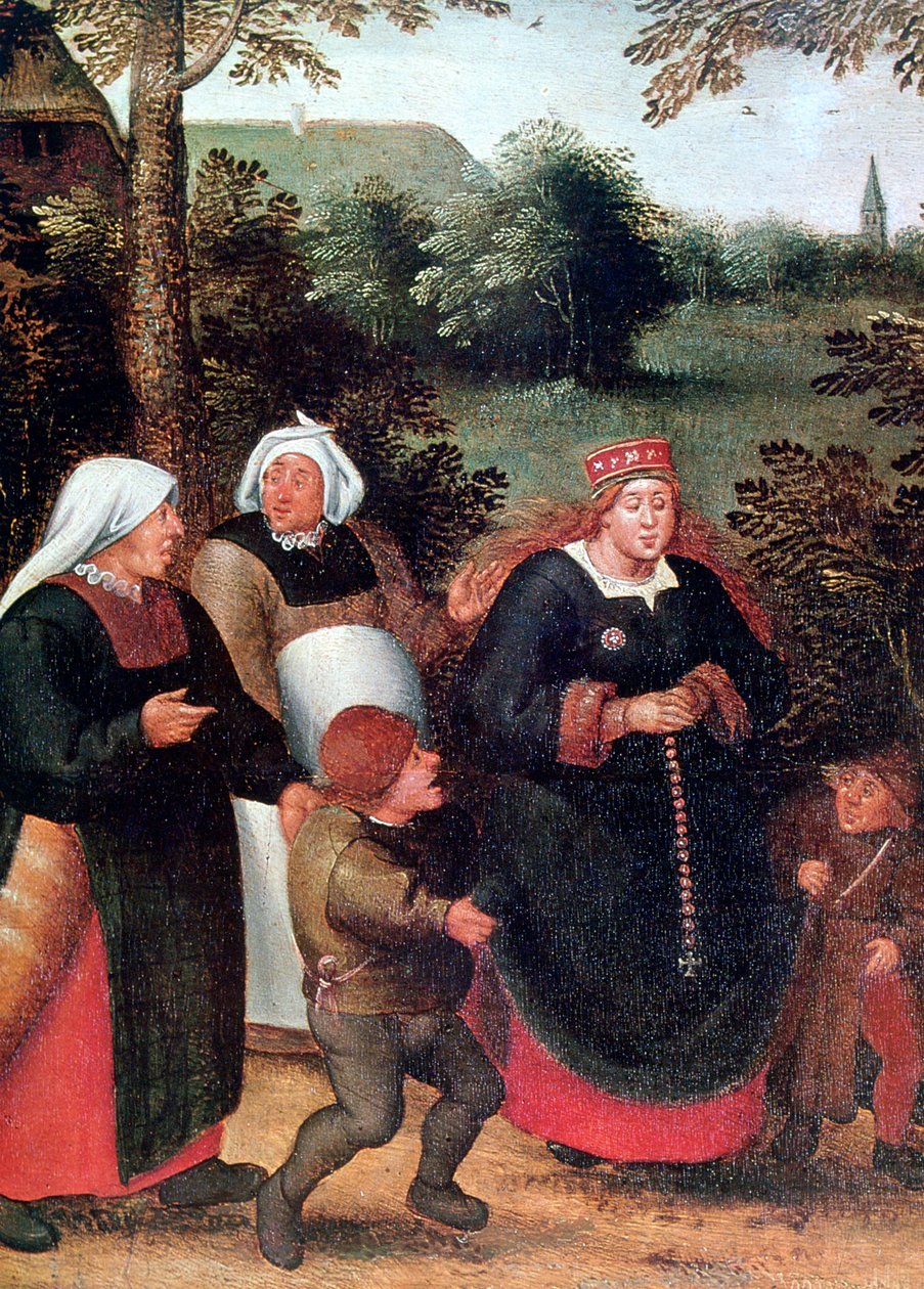 La procession de la mariée, vers 1584-1638 - Pieter Brueghel the Younger
