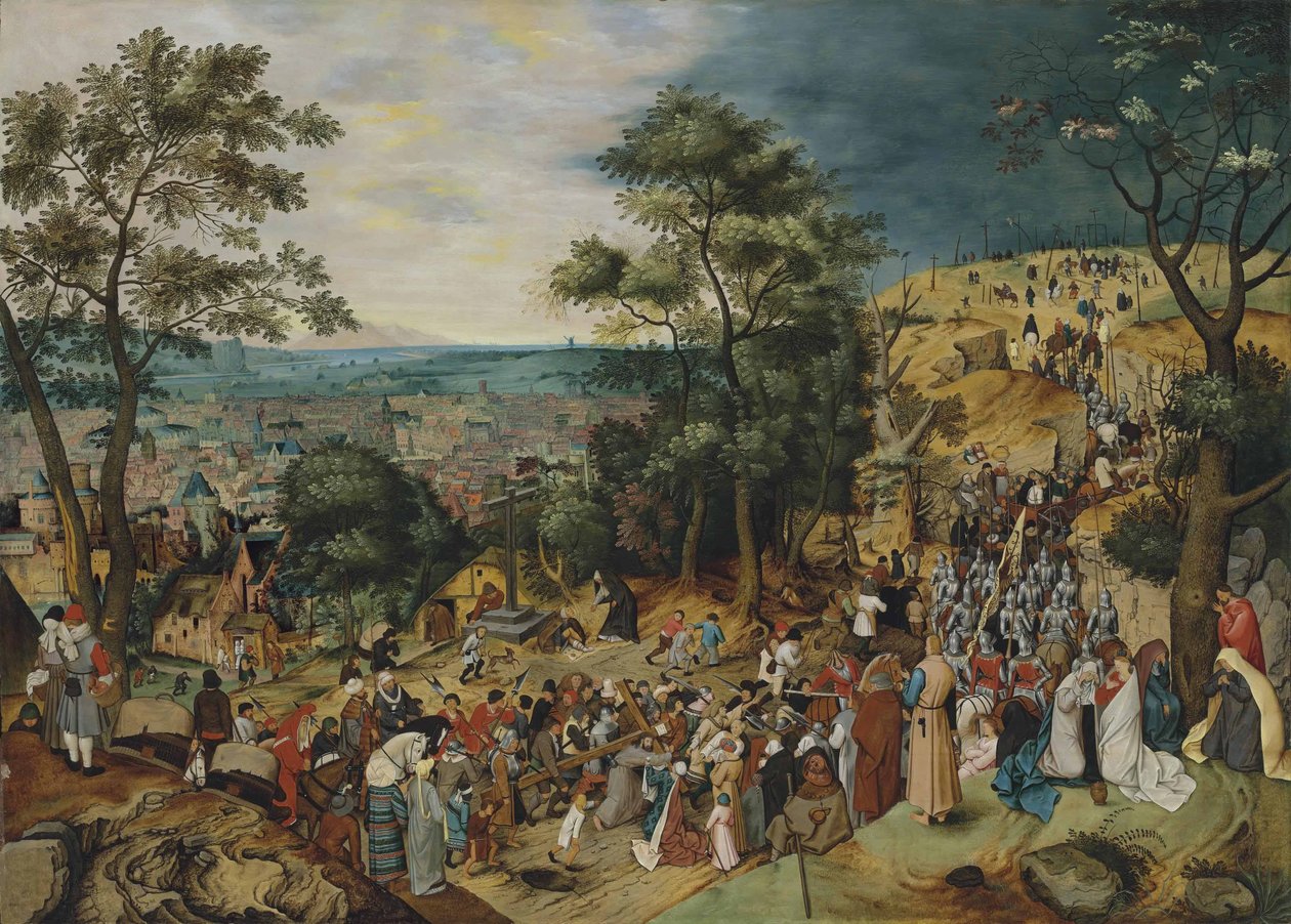 Le chemin du Calvaire - Pieter Brueghel the Younger