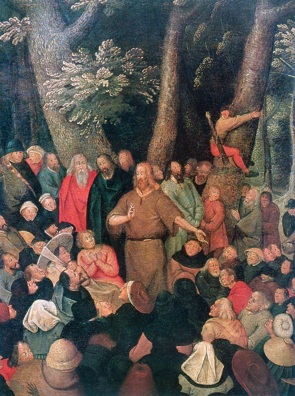 Le Sermon de Jean-Baptiste (détail), 1604 - Pieter Brueghel the Younger