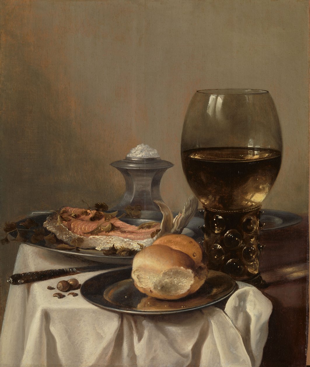 Nature morte au sel - Pieter Claesz