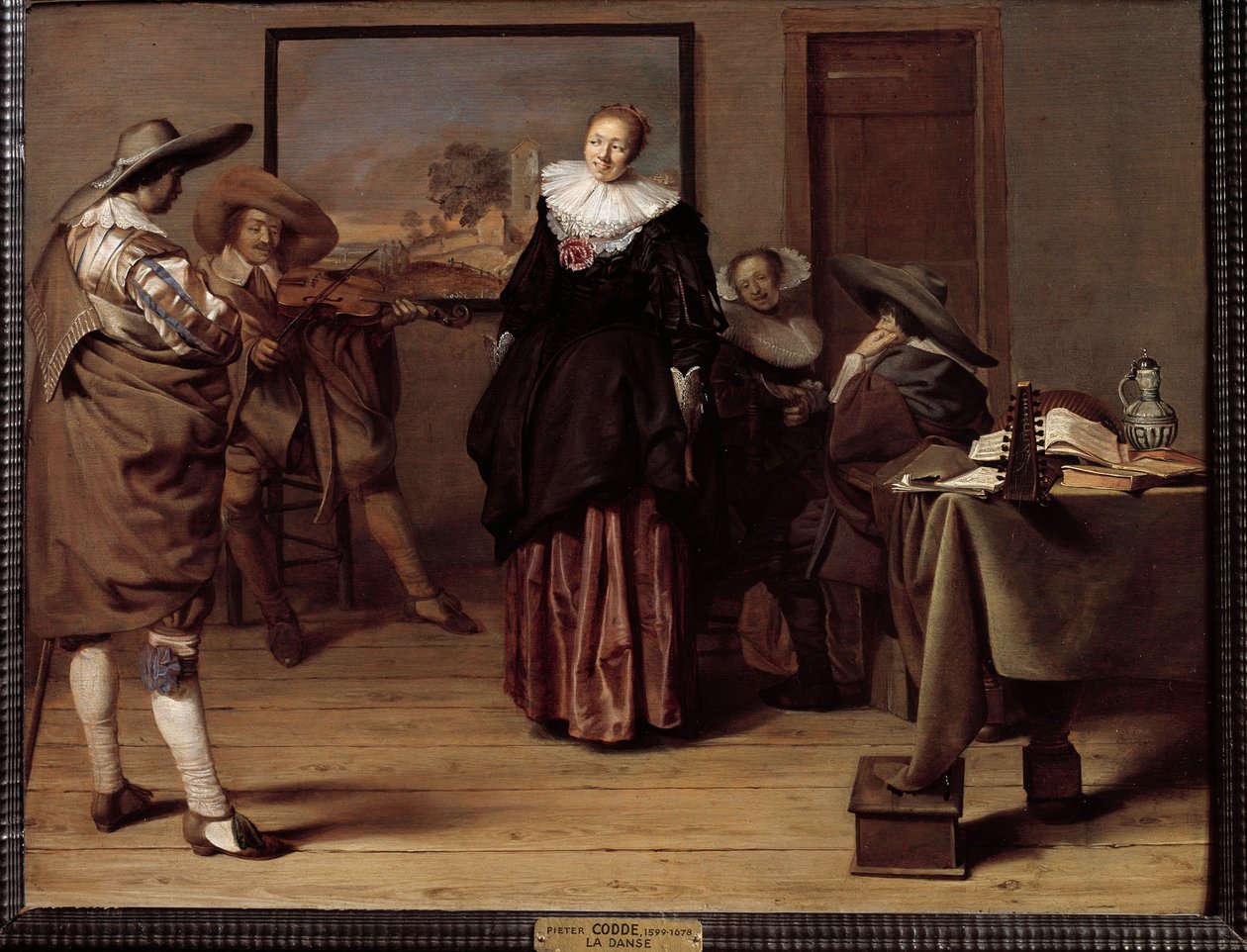 La leçon de danse - Pieter Codde