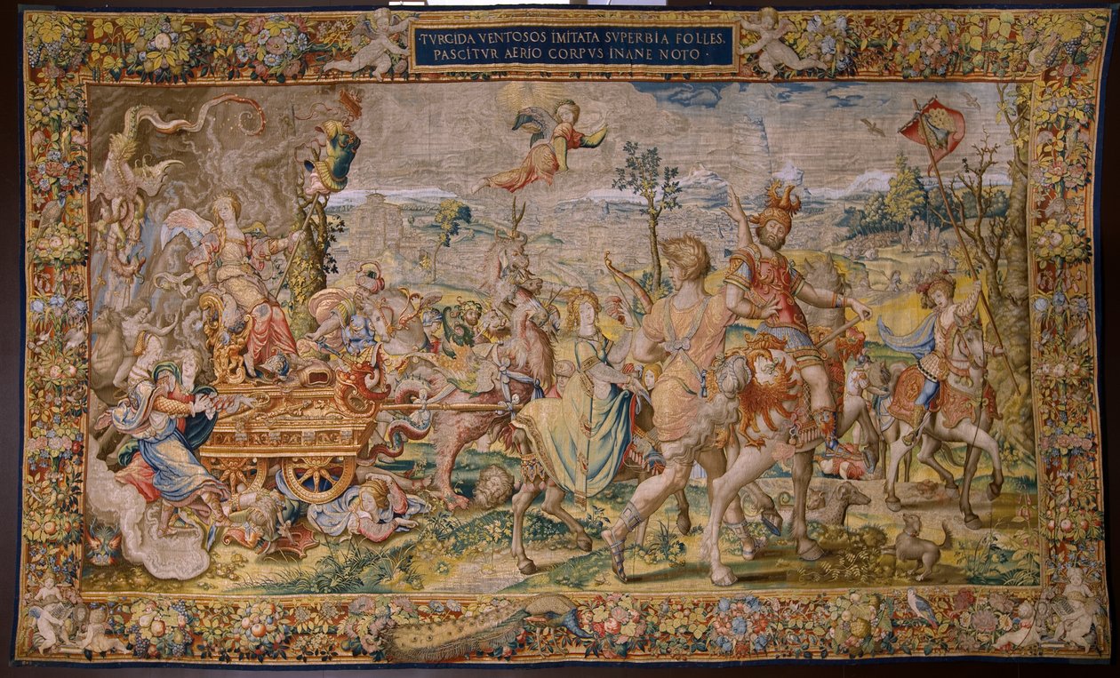 Les sept péchés capitaux : La Vanité - Pieter Coecke van Aelst