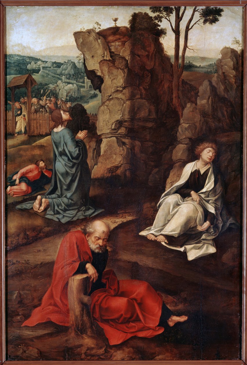 La prière au jardin des oliviers - Pieter Coecke van Aelst