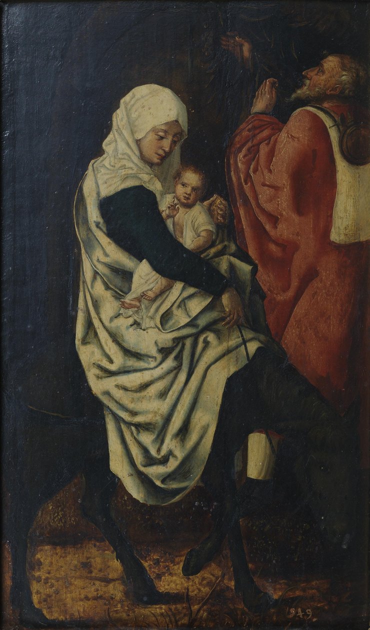 La fuite en Égypte - Pieter Coecke van Aelst