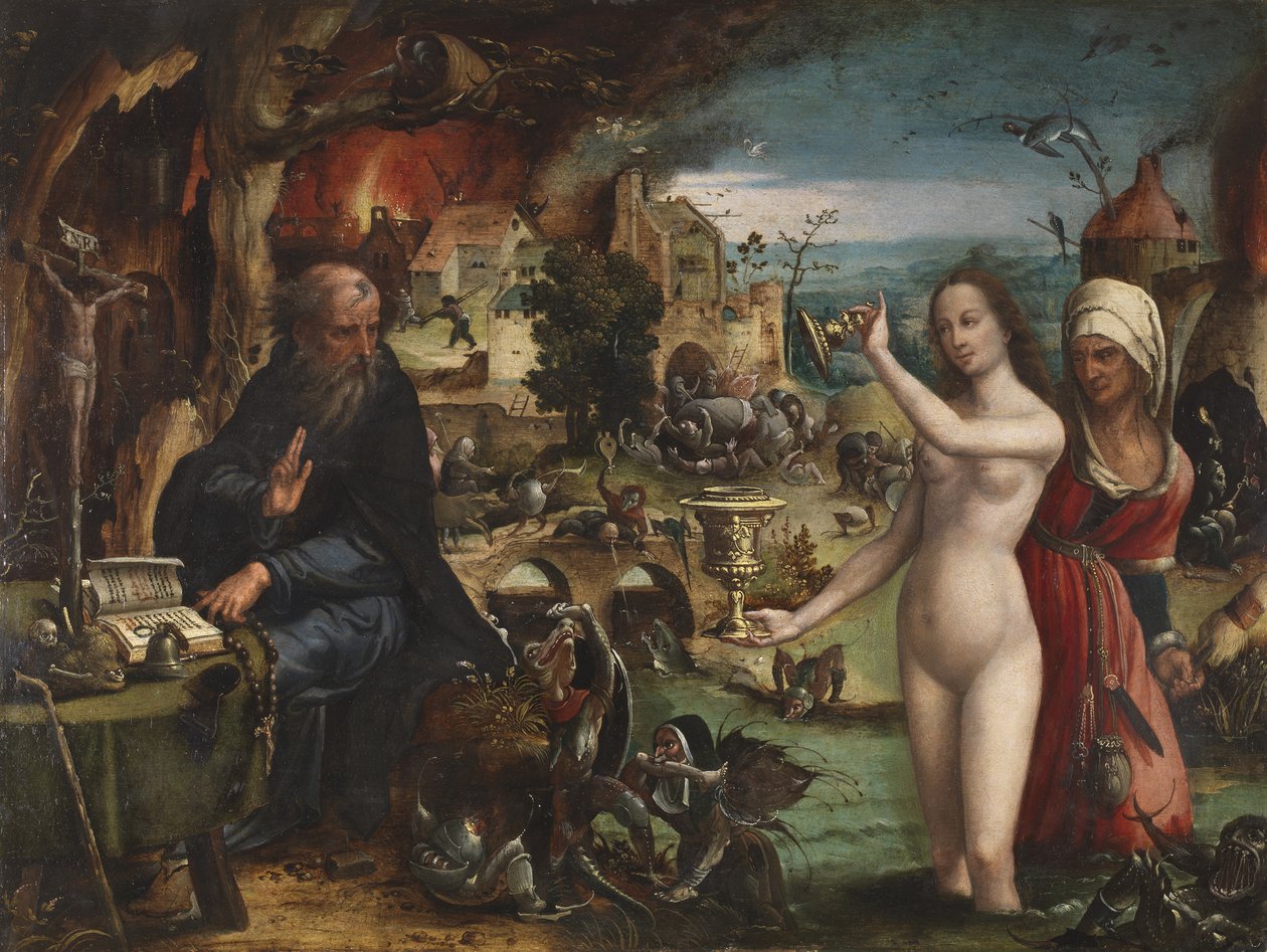 La Tentation de Saint Antoine - Pieter Coecke van Aelst