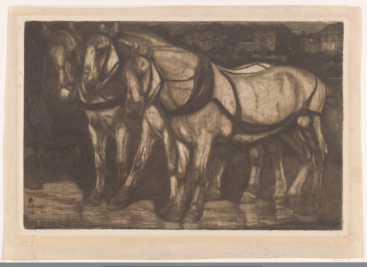 Trois chevaux d