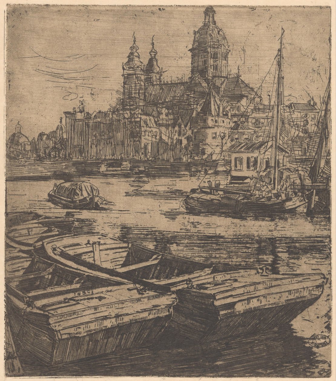 Basilique Saint-Nicolas à Amsterdam - Pieter Dupont
