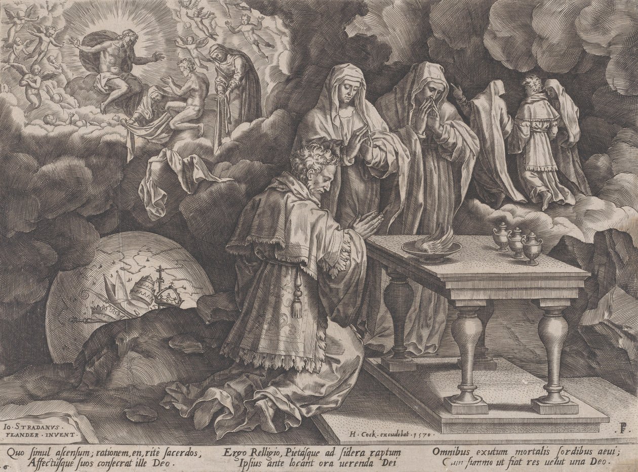 Vieillesse et mort, de La Course de la vie humaine - Pieter Furnius