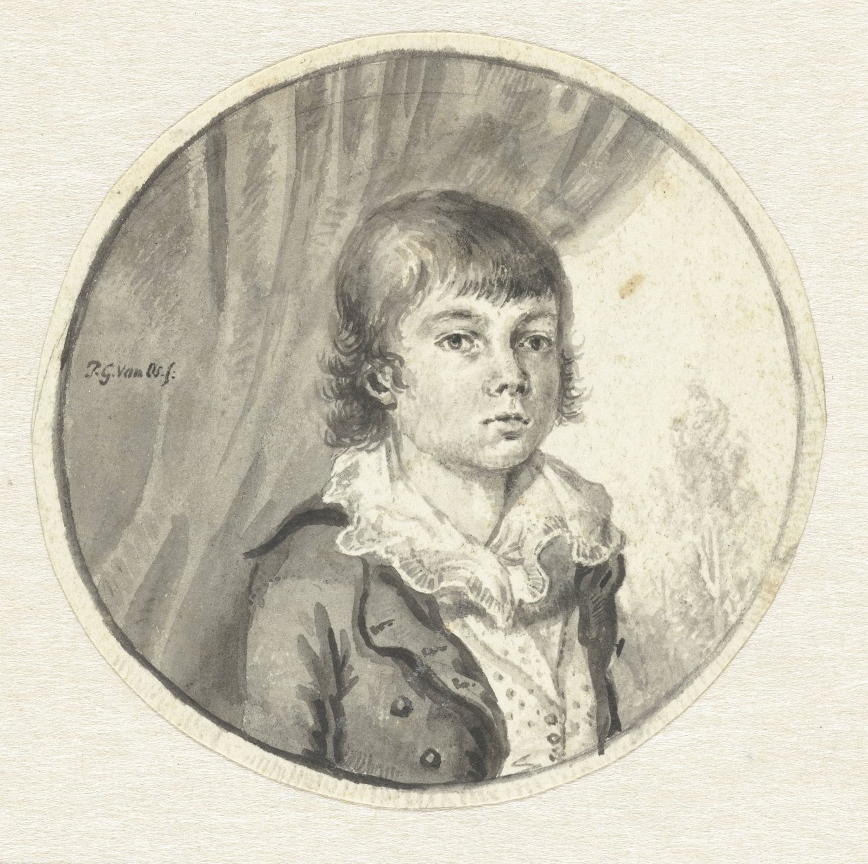 Portrait de garçon - Pieter Gerardus van Os