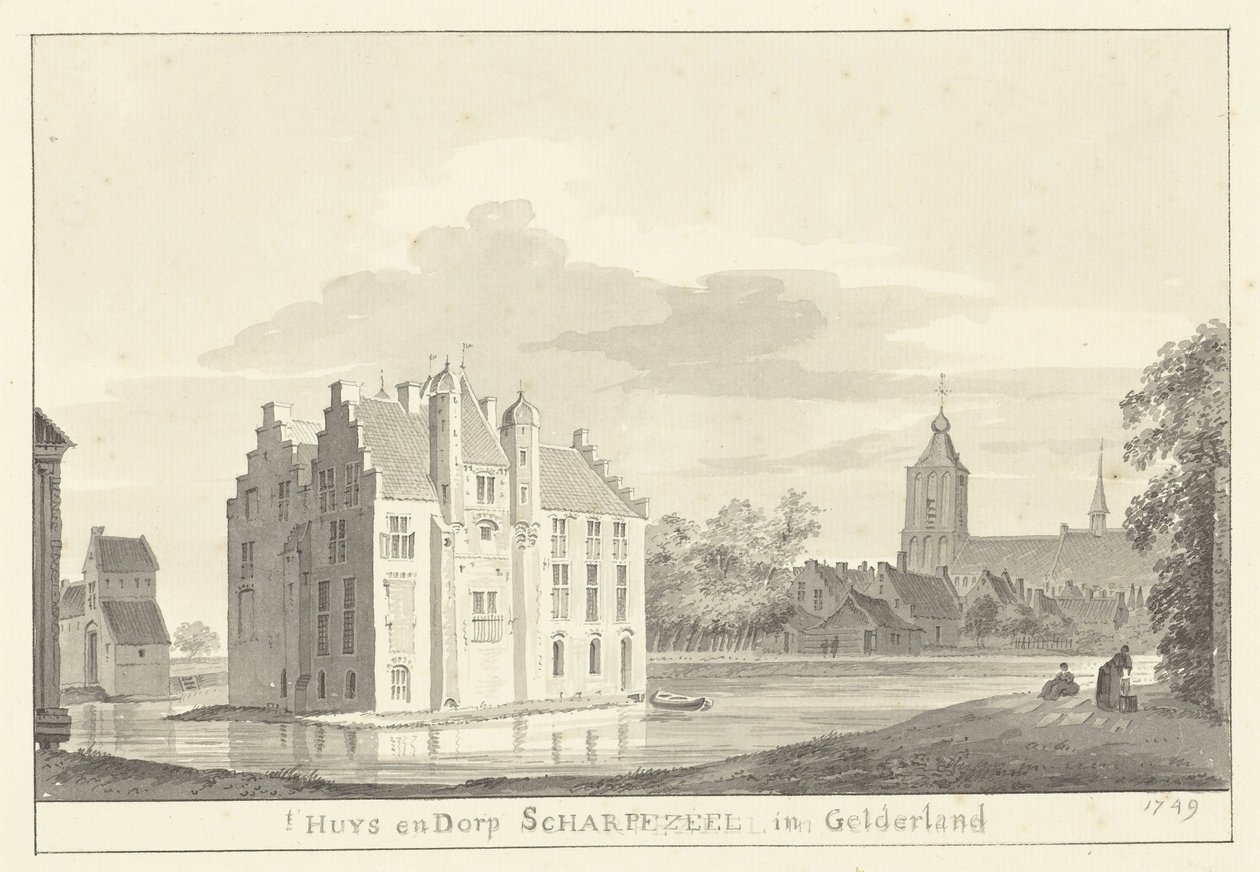 La maison et le village de Scherpenzeel - Pieter Jan van Liender