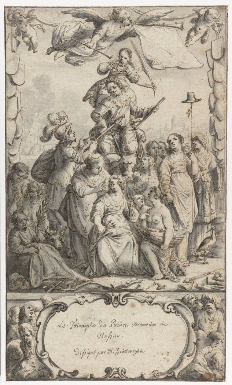 Frontispice pour Frederick Hendrick van Nassauw - Pieter Jansz