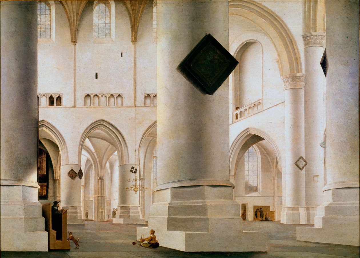 Intérieur de la Grande Église de Haarlem - Pieter Jansz Saenredam
