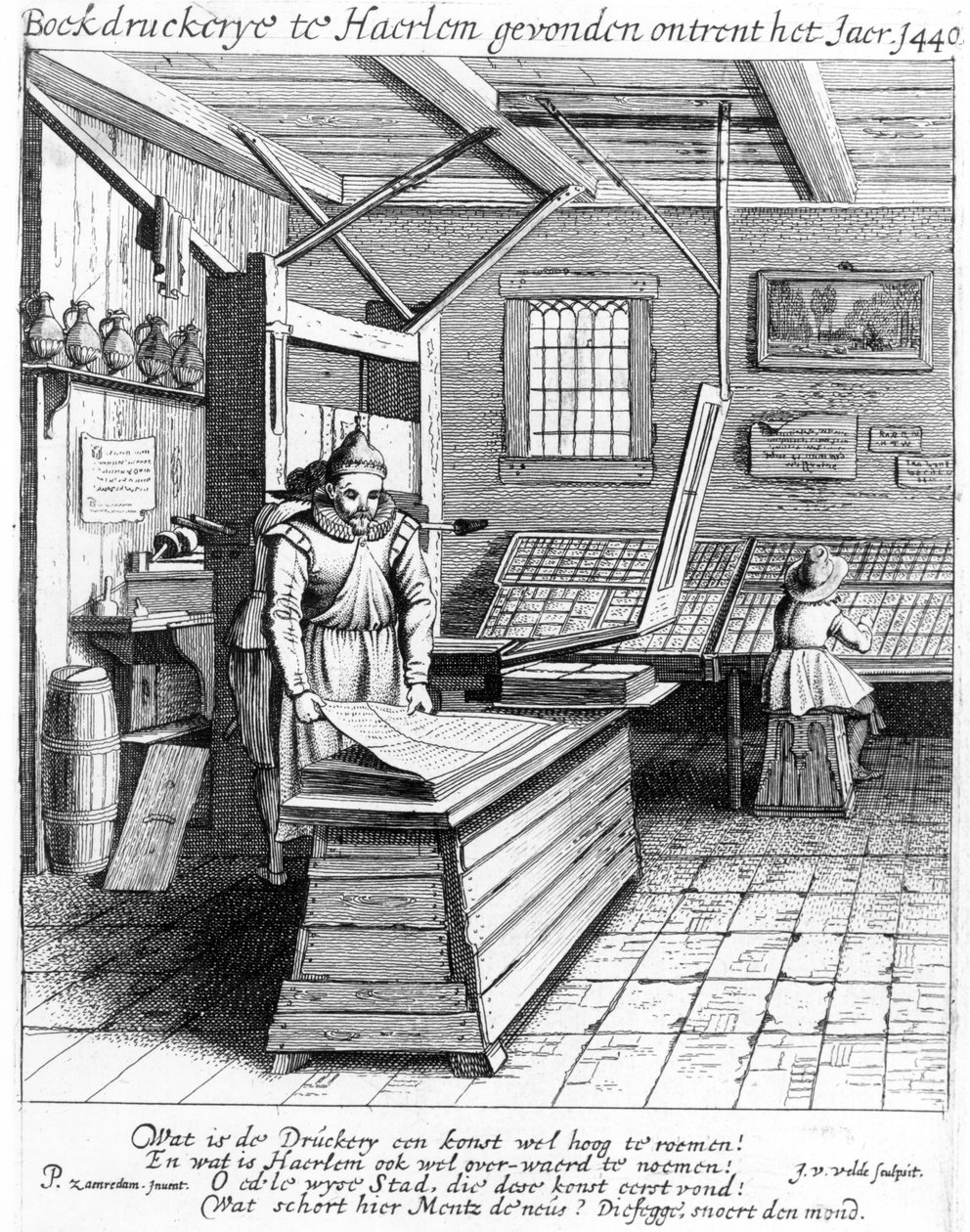 La reliure de Laurens Janszoon Koster, de 