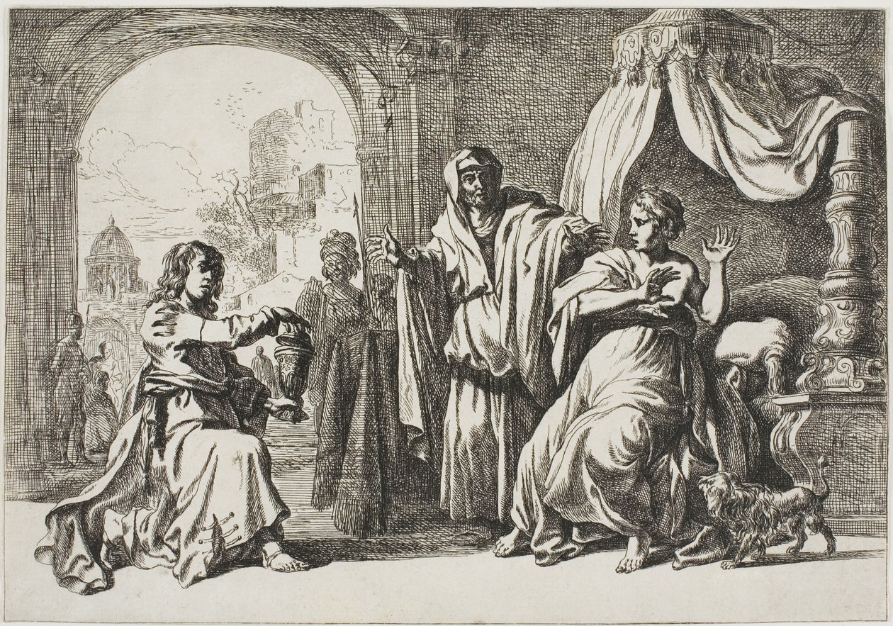 Sophonisba recevant la coupe empoisonnée - Pieter Lastman