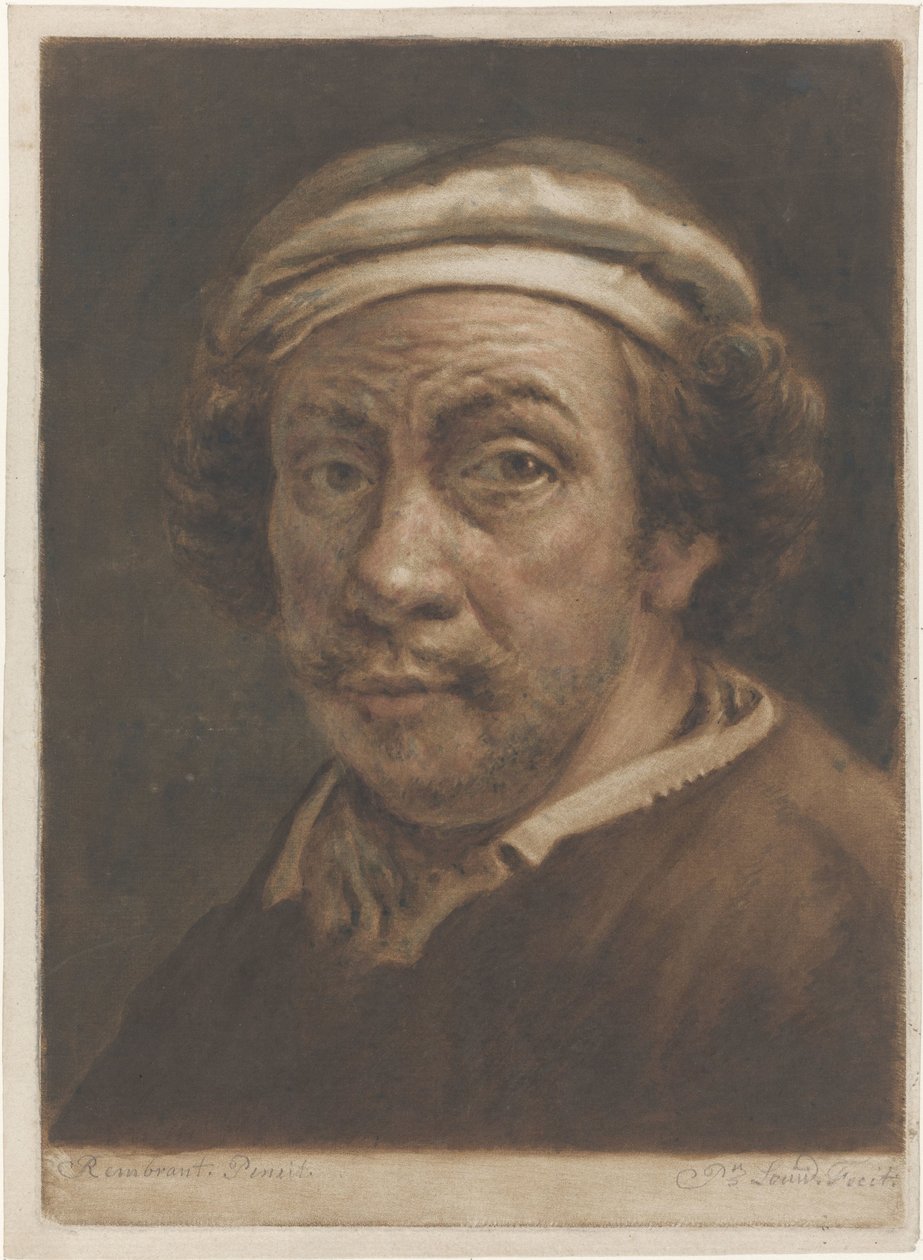 Portrait de Rembrandt van Rijn - Pieter Louw