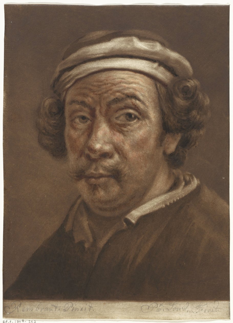 Portrait de Rembrandt van Rijn - Pieter Louw
