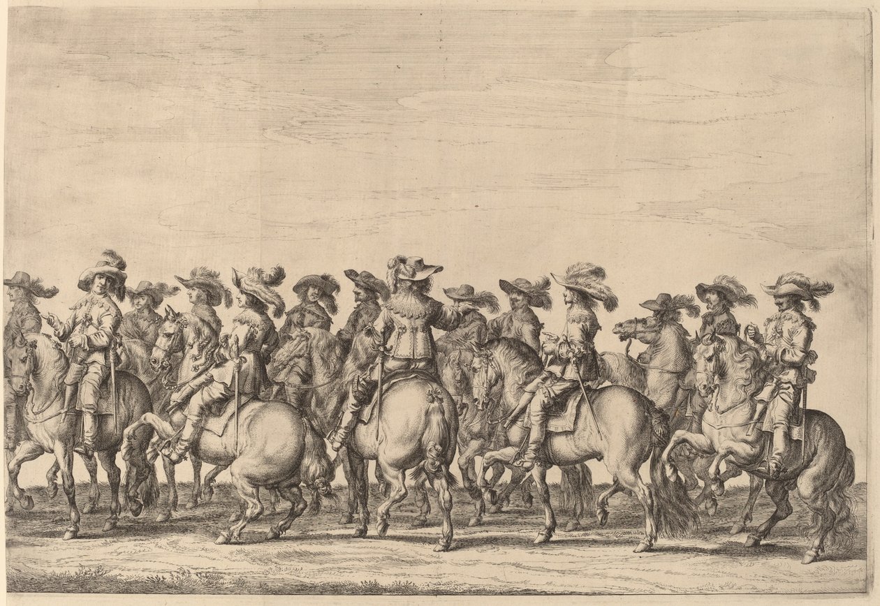 Entrée de Marie de Médicis à Amsterdam [planche 3 de 6] - Pieter Nolpe