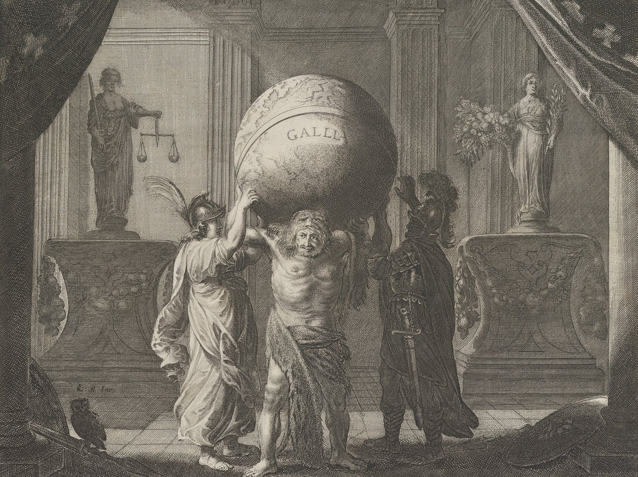 Planche 13 : Allégorie sur la discorde en France, de Caspar Barlaeus, Medicea Hospes - Pieter Nolpe