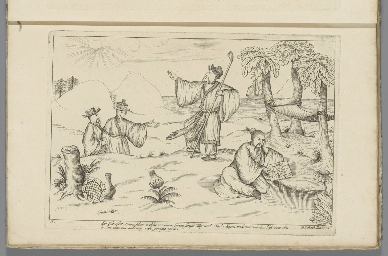 Astronomes chinois - Pieter Schenk (II)