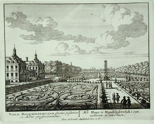 Le jardin à Honsholredyk, de 