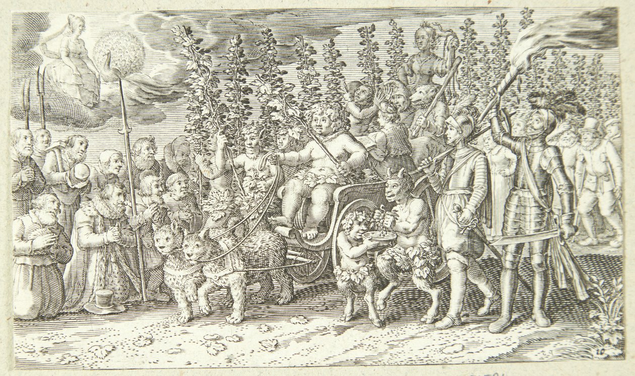 Le Triomphe de Bacchus à Thèbes - Pieter Serwouters