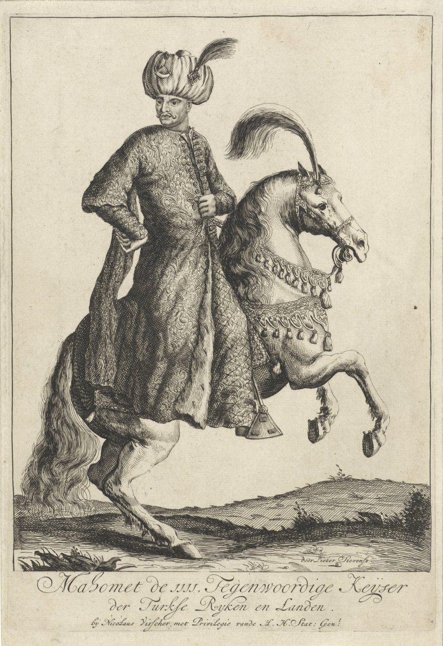 Portrait équestre de Mehmet IV, sultan de l