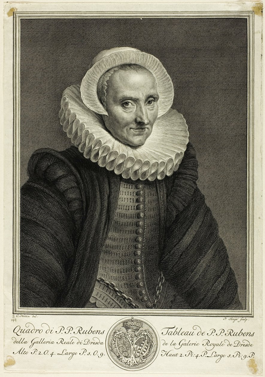 Portrait of a Sixty-year-old Woman, from Recueil d