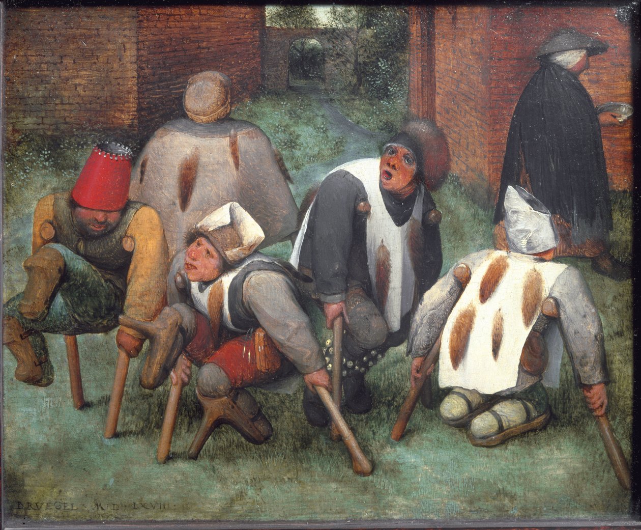 Les mendiants ou Les estropiés - Pieter Bruegel the Elder