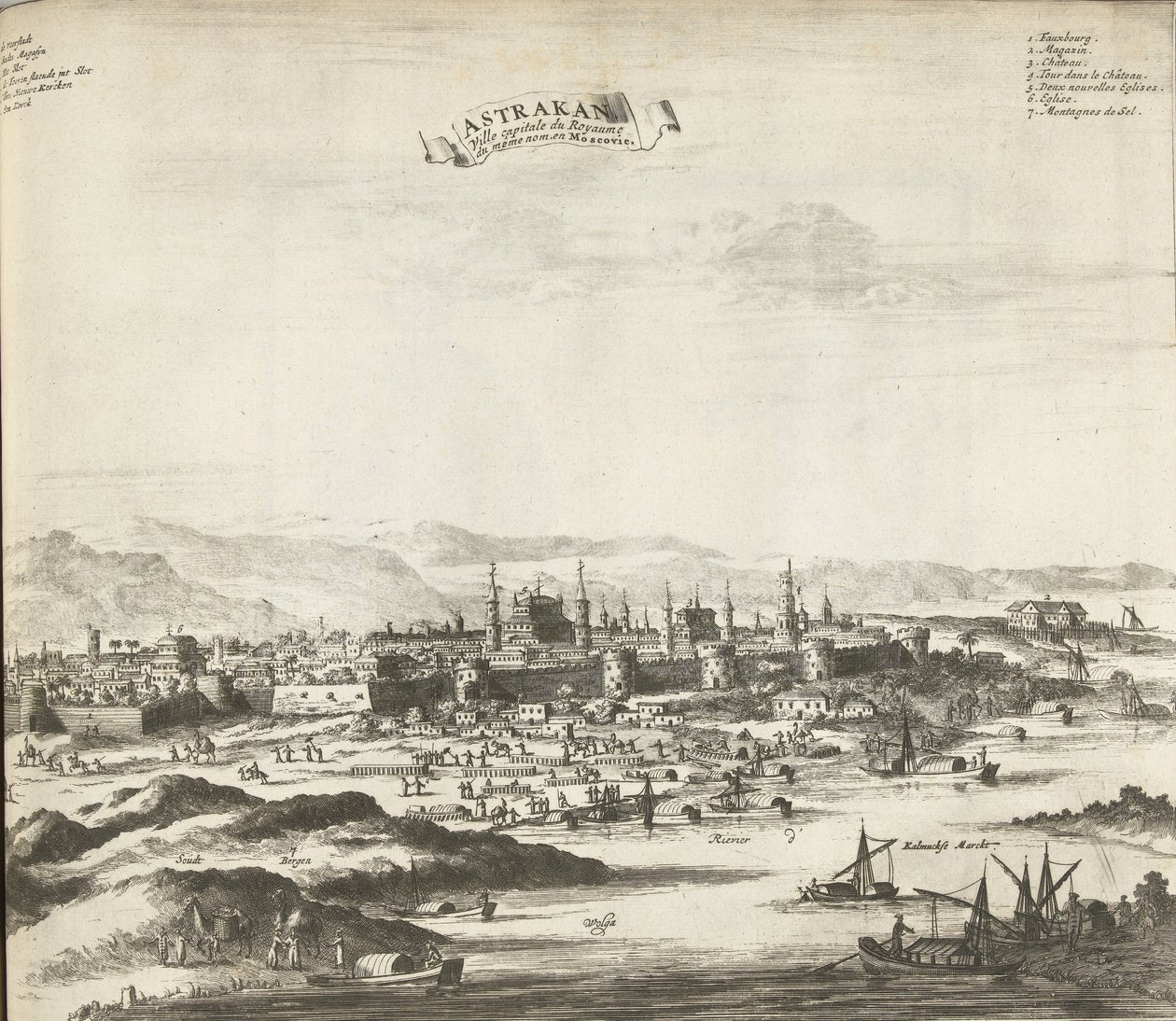 Astrakhan, 1726 - Pieter Van der Aa