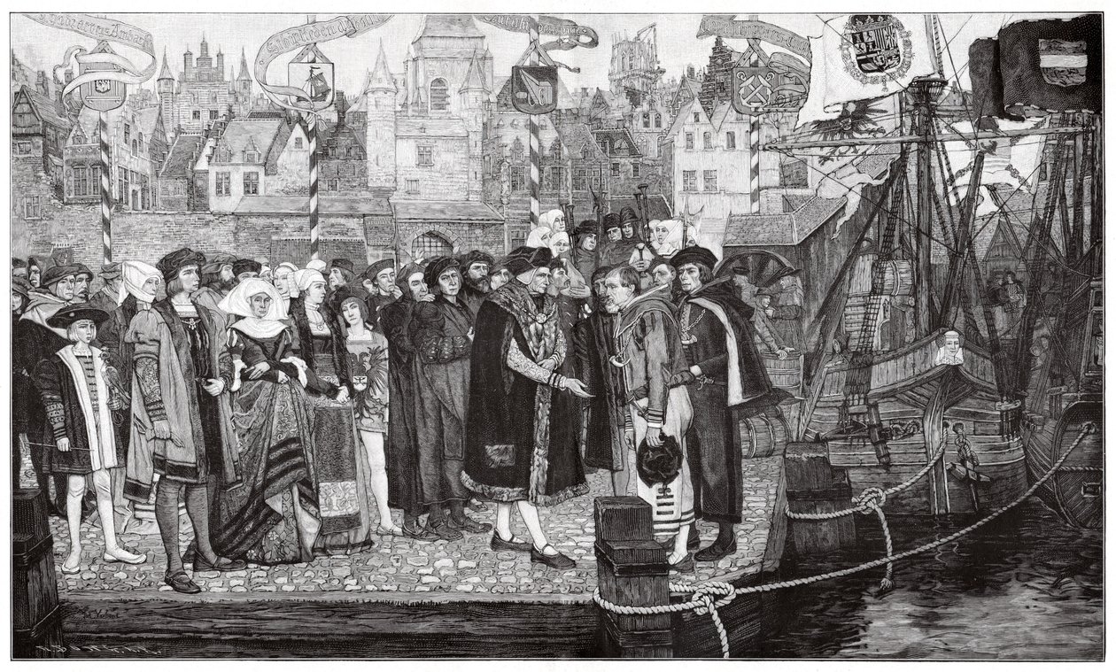Commerce du sucre, Anvers, vers 1510-20 - Pieter Verhaert