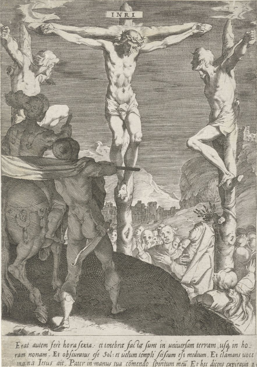 Crucifixion du Christ - Pieter de Jode (I)