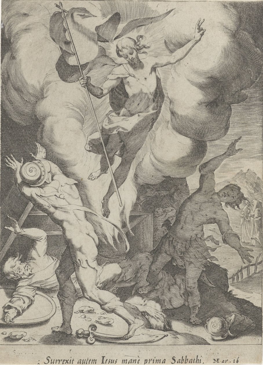 Résurrection du Christ - Pieter de Jode (I)