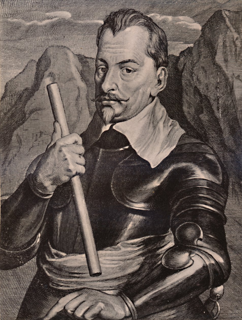 Albrecht von Wallenstein, général bohémien, 17ème siècle 1894 - Pieter de Jode II
