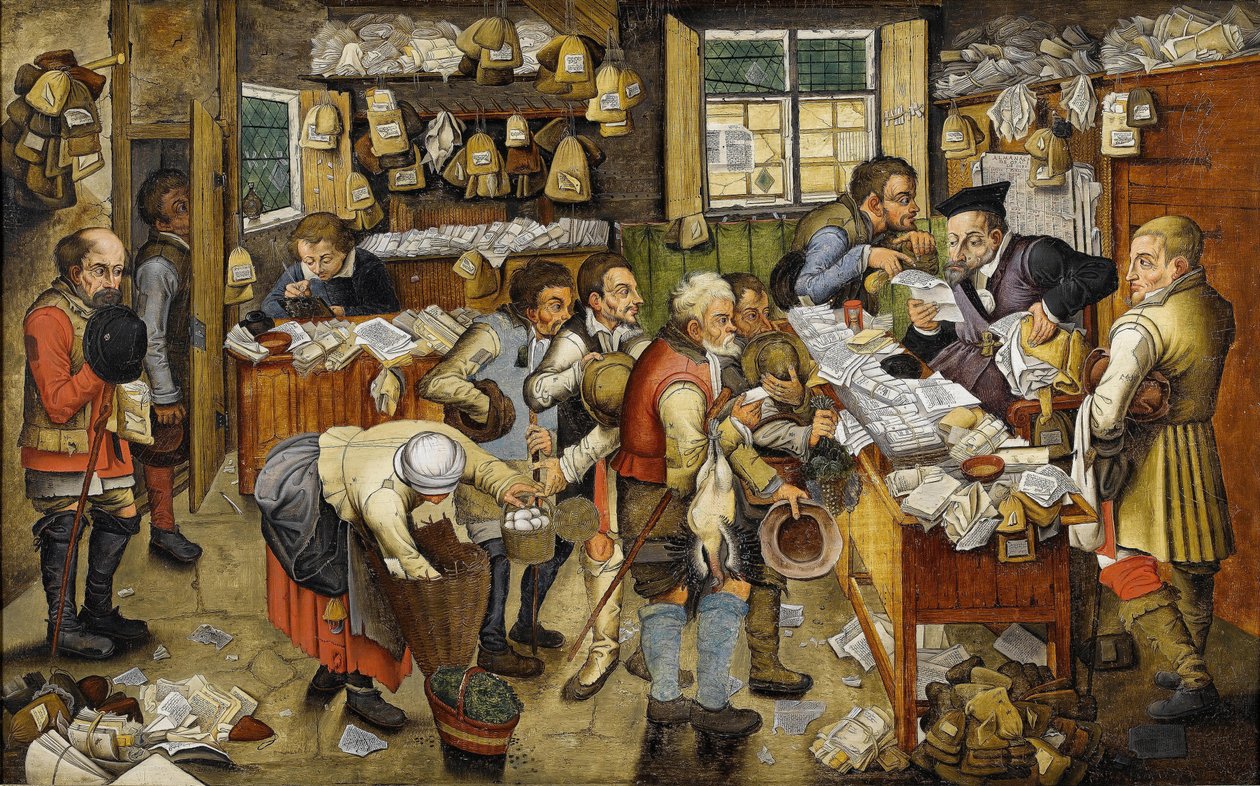 Le Paiement de la dîme - Pieter the Younger Brueghel