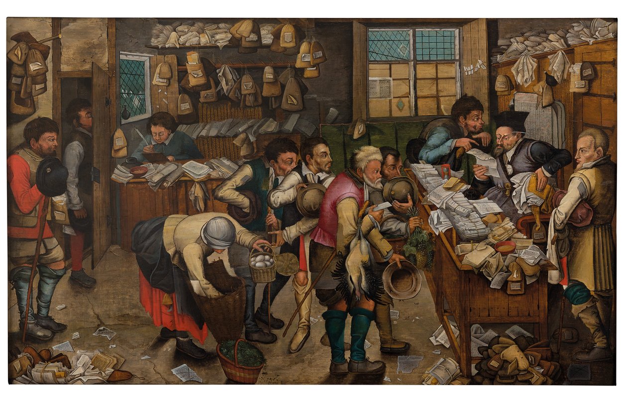 Le Paiement des dîmes - Pieter the Younger Brueghel