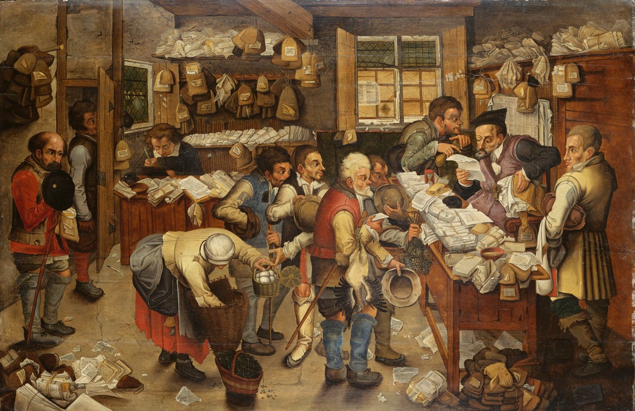 Le Paiement de la dîme, 1619 - Pieter Brueghel the Younger