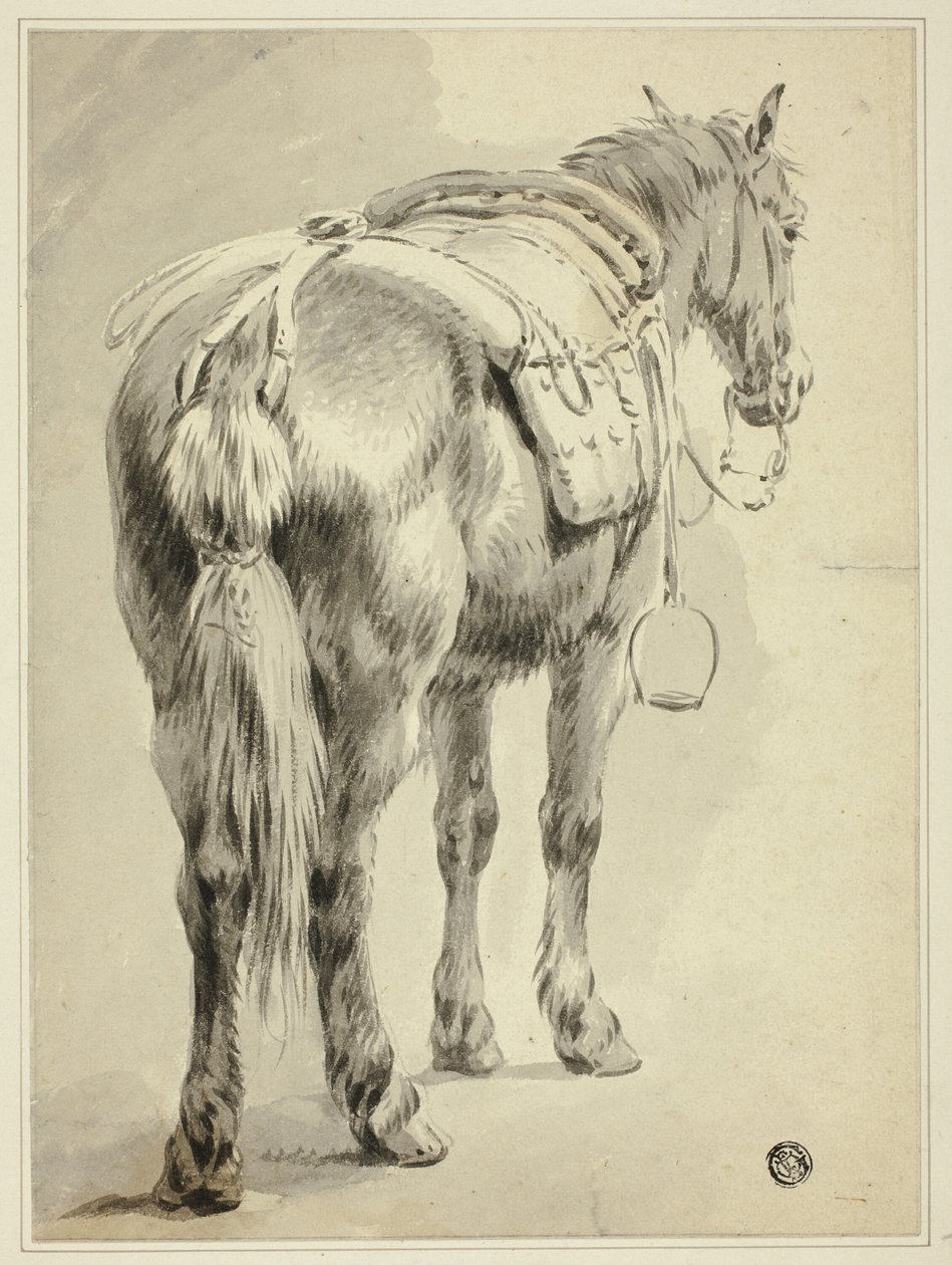 Cheval de selle - Pieter van Bloemen
