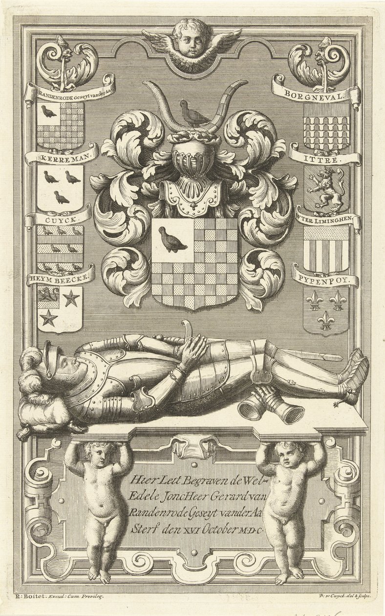 Tombeau de Gerard van Randenrode van der Aa - Pieter van Cuyck (I)