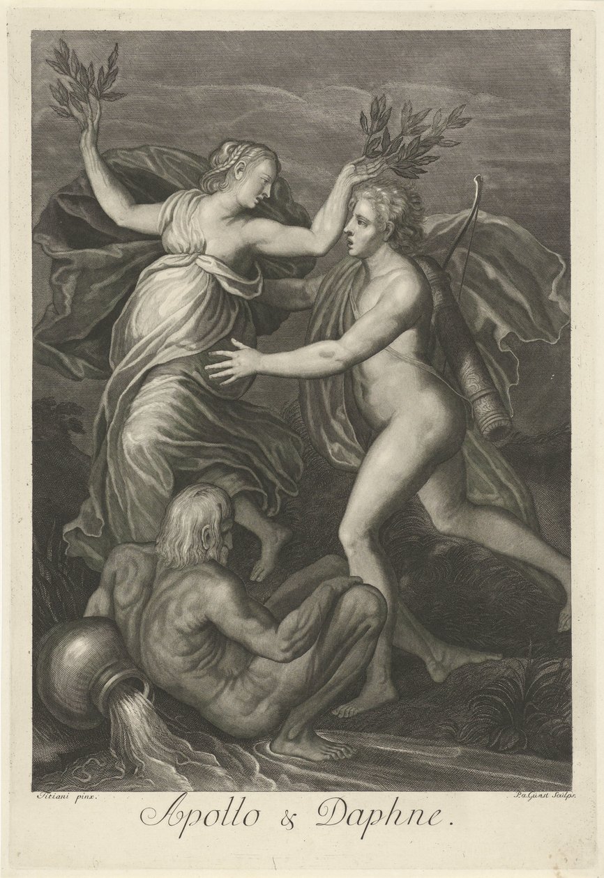 Apollon et Daphné - Pieter van Gunst