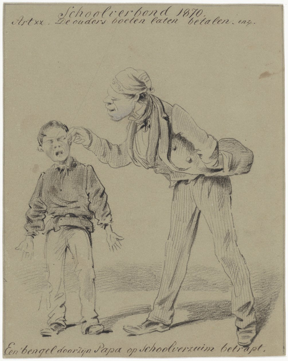 Père et fils - Pieter van Loon