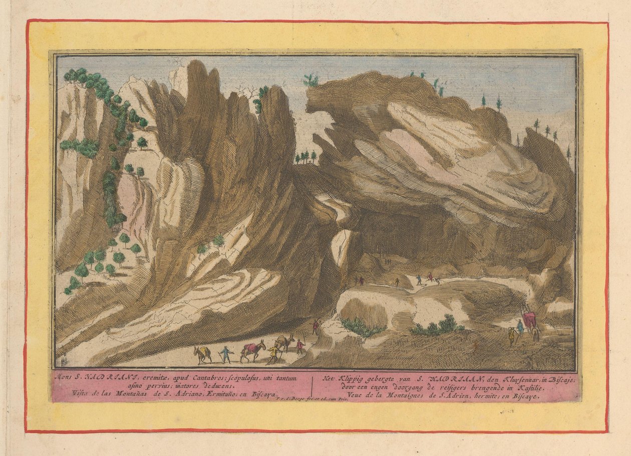 Montagne de San Adrian en Biscaye - Pieter van den Berge