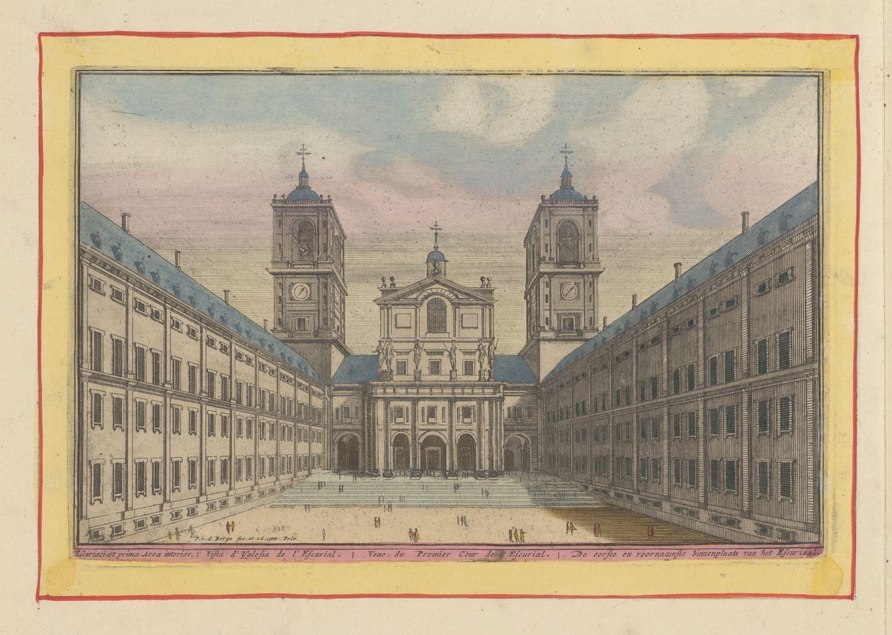 Vue de la cour intérieure et de l
