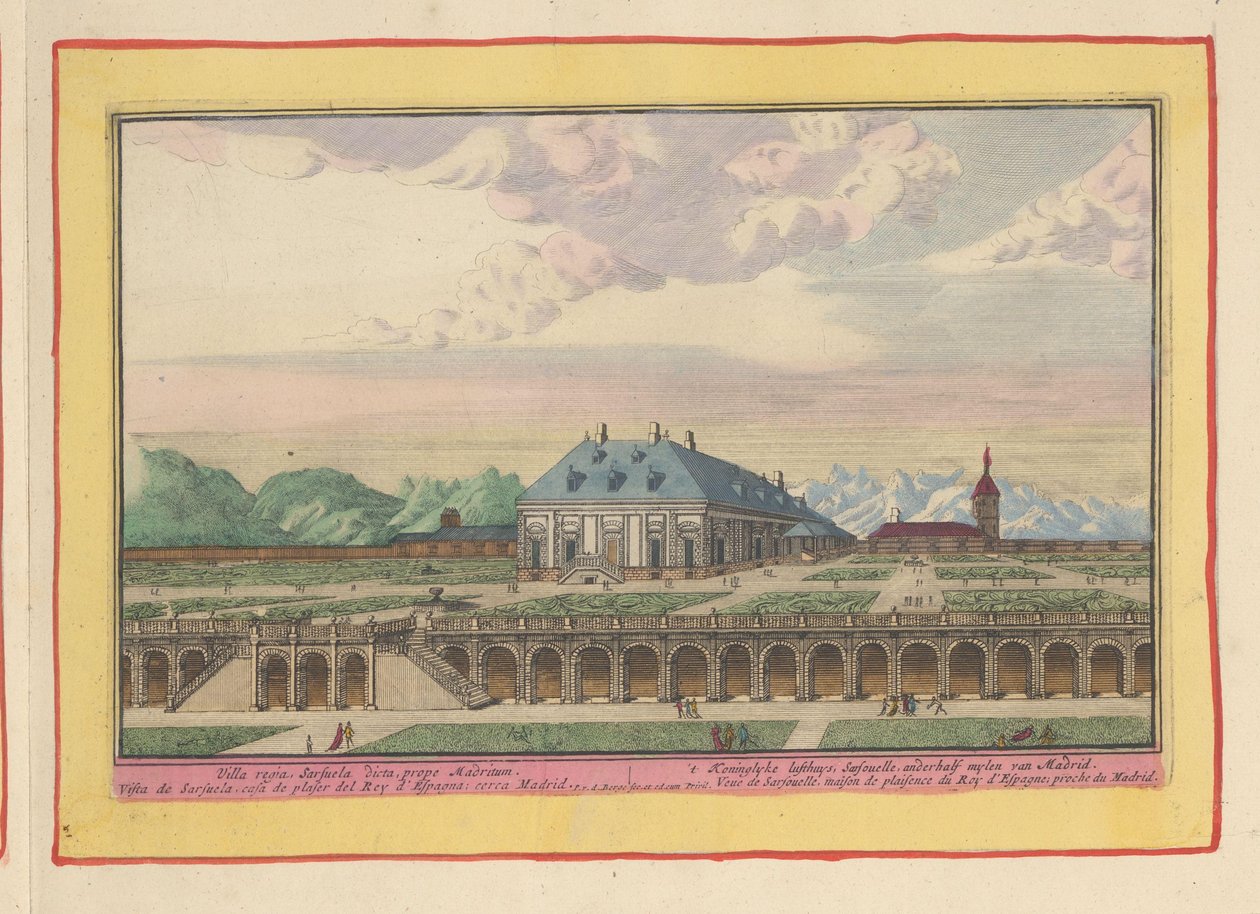 Palais de chasse Zarzuela près de Madrid - Pieter van den Berge