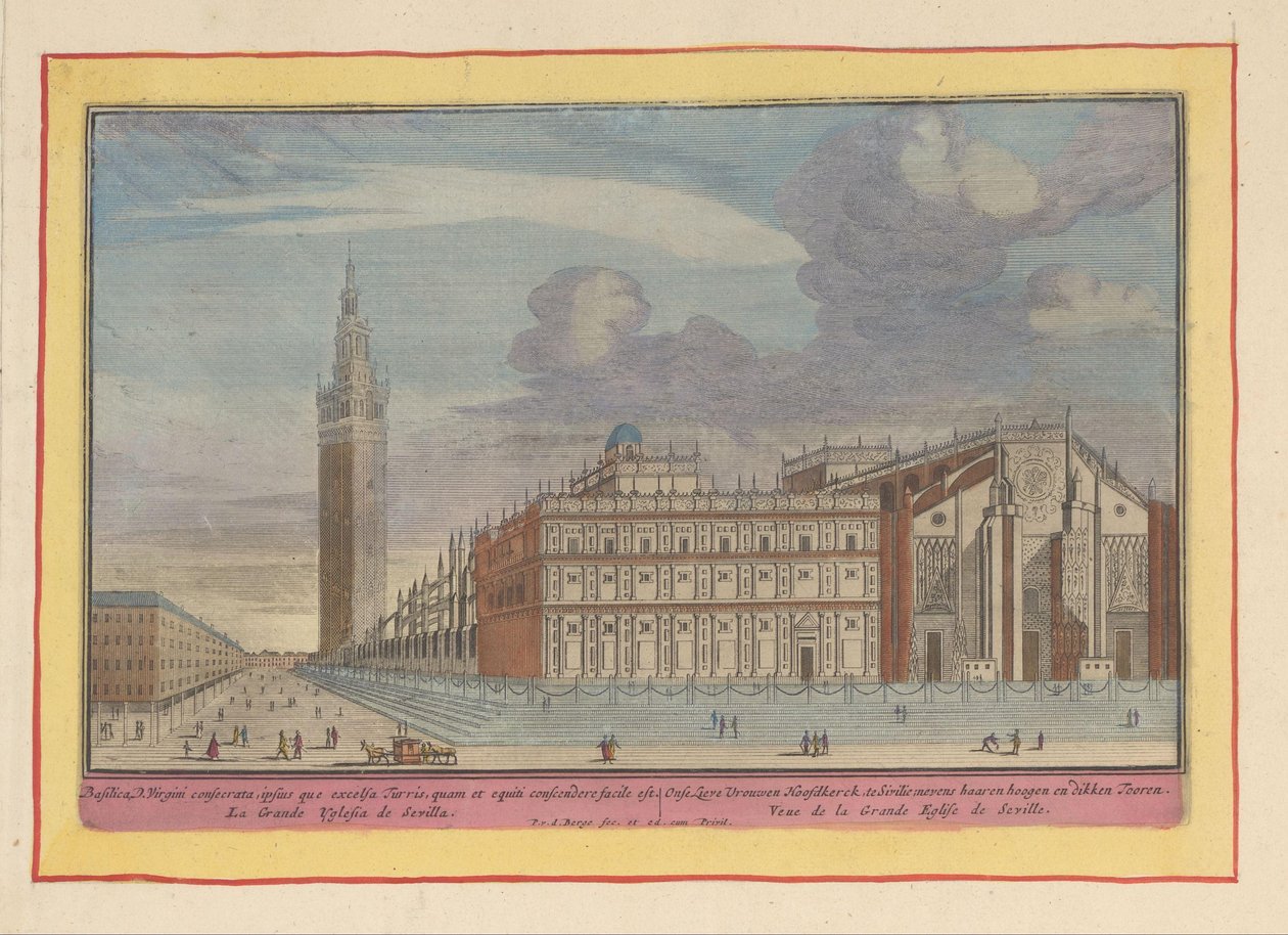 Cathédrale et la tour Giralda à Séville - Pieter van den Berge
